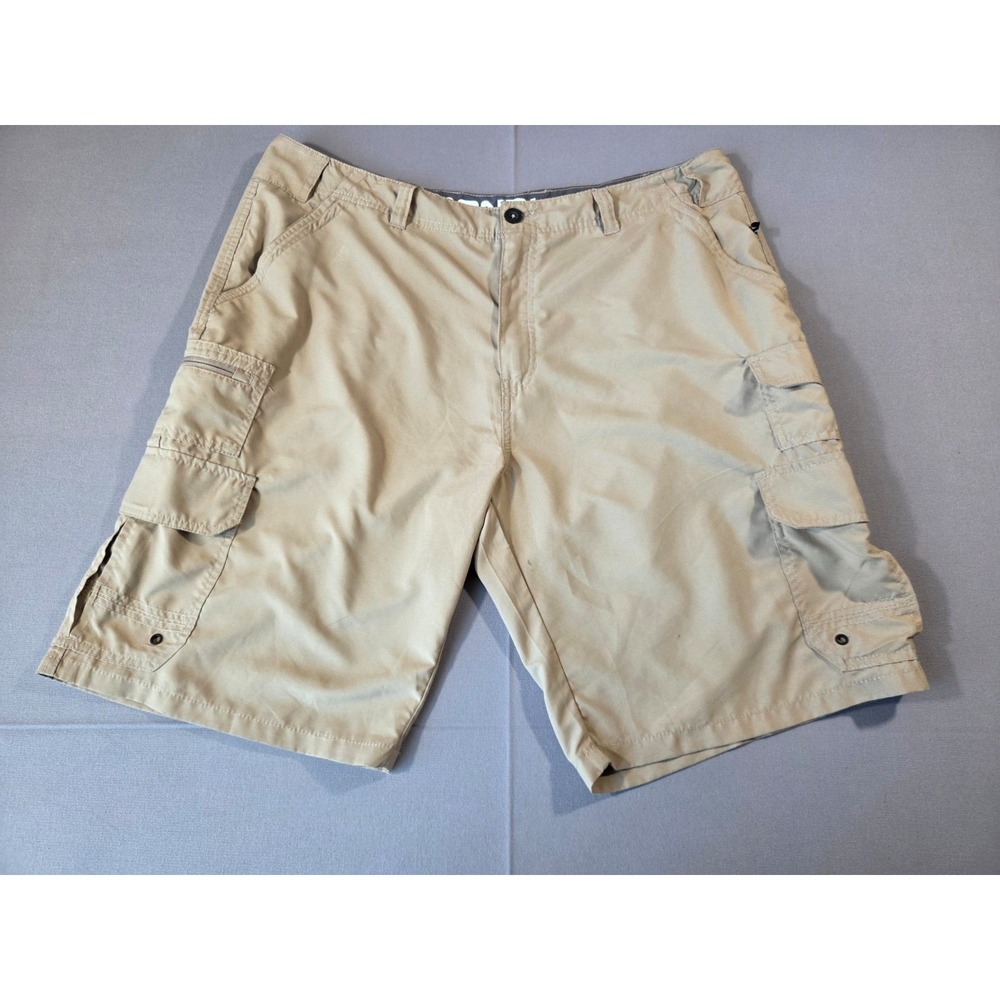 Denali Shorts Mens 40 Khaki Cargo Utility Outdoor Hiking Tactical Performance